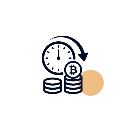 Crypto tax icon